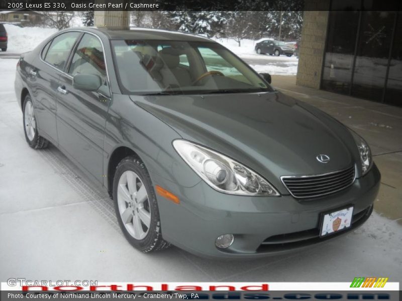Oasis Green Pearl / Cashmere 2005 Lexus ES 330