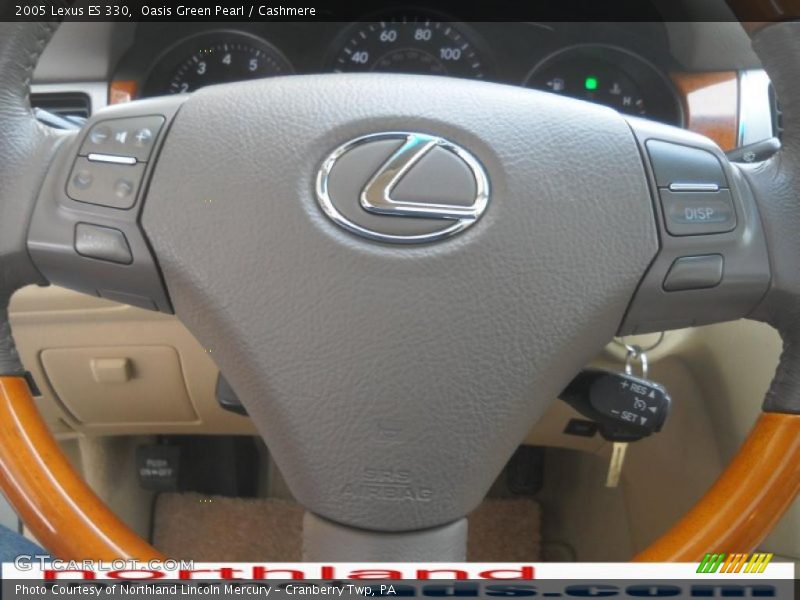 Oasis Green Pearl / Cashmere 2005 Lexus ES 330