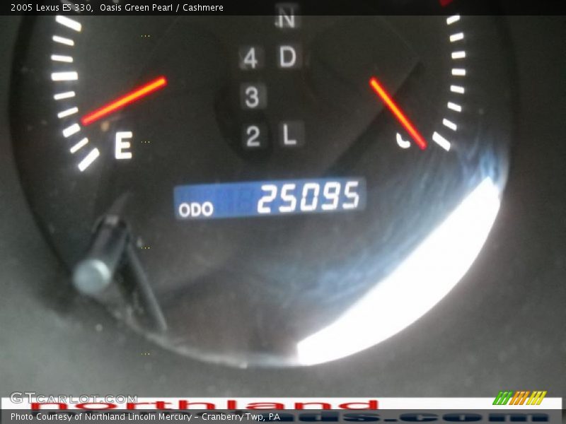 Oasis Green Pearl / Cashmere 2005 Lexus ES 330