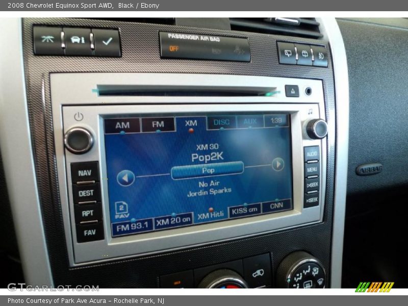 Black / Ebony 2008 Chevrolet Equinox Sport AWD