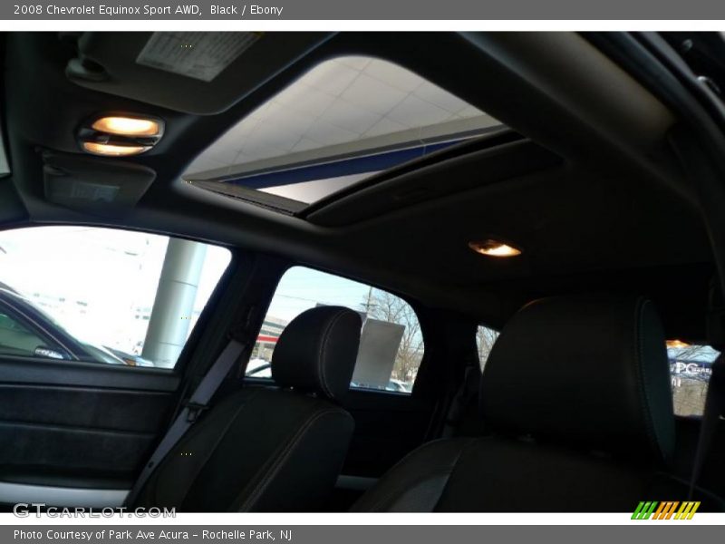 Black / Ebony 2008 Chevrolet Equinox Sport AWD