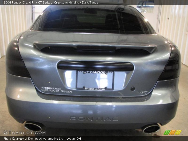 Greystone Metallic / Dark Taupe 2004 Pontiac Grand Prix GT Sedan