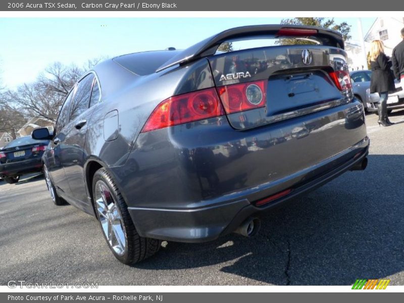 Carbon Gray Pearl / Ebony Black 2006 Acura TSX Sedan