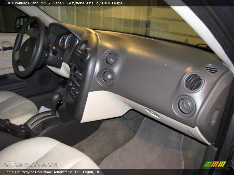 Greystone Metallic / Dark Taupe 2004 Pontiac Grand Prix GT Sedan