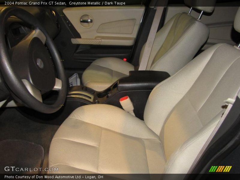 Greystone Metallic / Dark Taupe 2004 Pontiac Grand Prix GT Sedan