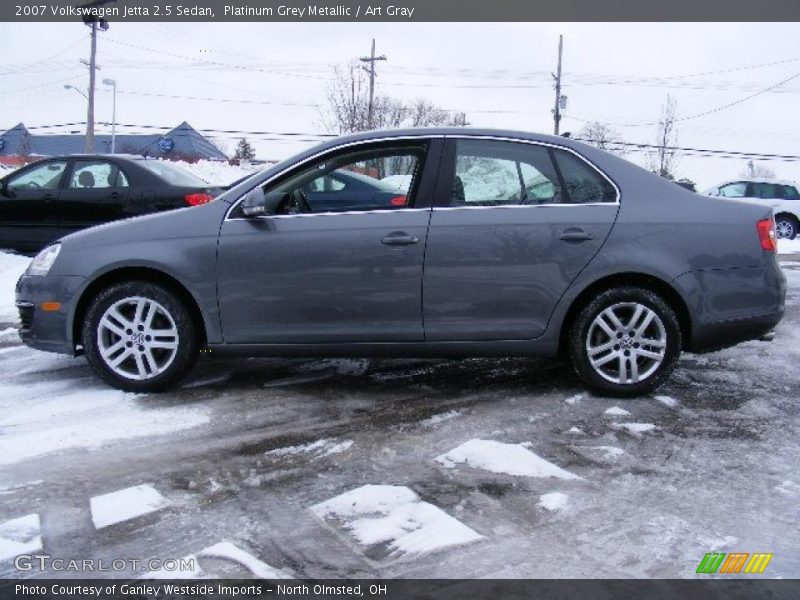 Platinum Grey Metallic / Art Gray 2007 Volkswagen Jetta 2.5 Sedan