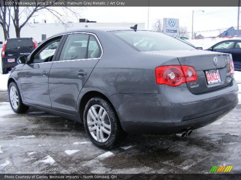 Platinum Grey Metallic / Art Gray 2007 Volkswagen Jetta 2.5 Sedan