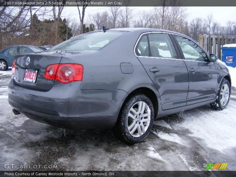 Platinum Grey Metallic / Art Gray 2007 Volkswagen Jetta 2.5 Sedan