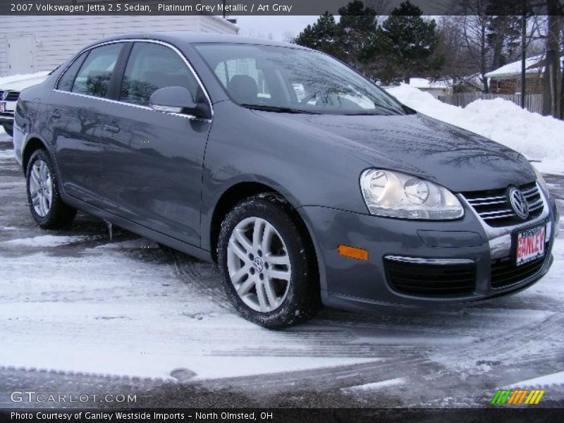 Platinum Grey Metallic / Art Gray 2007 Volkswagen Jetta 2.5 Sedan