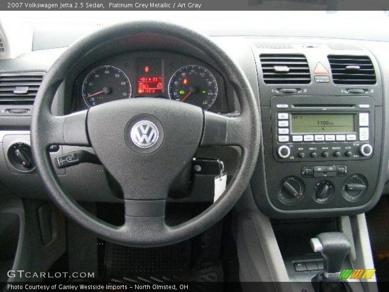 Platinum Grey Metallic / Art Gray 2007 Volkswagen Jetta 2.5 Sedan