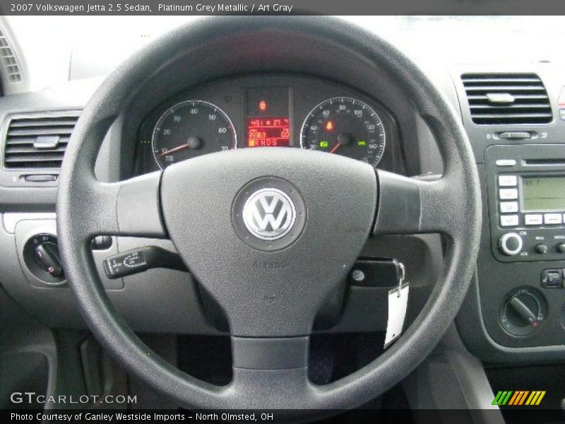 Platinum Grey Metallic / Art Gray 2007 Volkswagen Jetta 2.5 Sedan