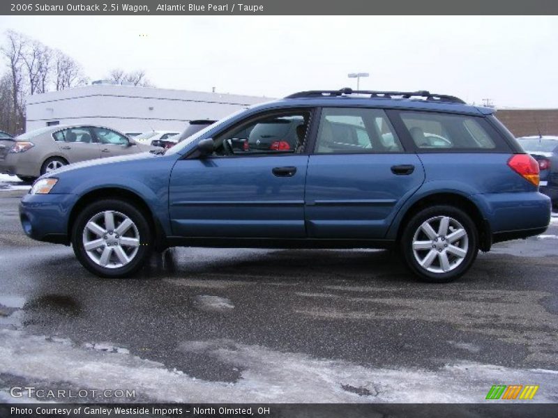 Atlantic Blue Pearl / Taupe 2006 Subaru Outback 2.5i Wagon