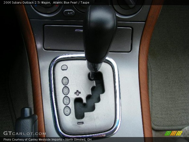 Atlantic Blue Pearl / Taupe 2006 Subaru Outback 2.5i Wagon