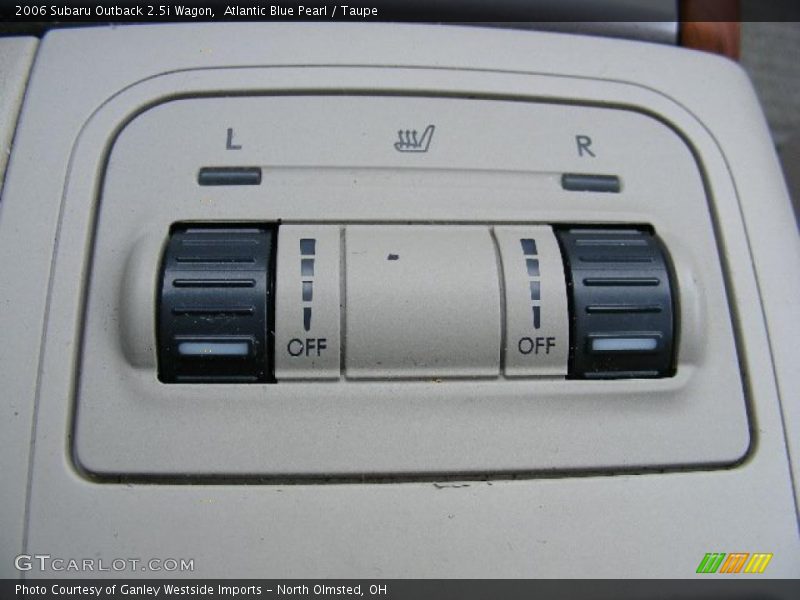 Atlantic Blue Pearl / Taupe 2006 Subaru Outback 2.5i Wagon