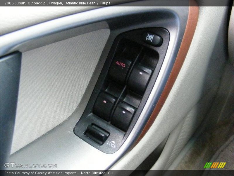 Atlantic Blue Pearl / Taupe 2006 Subaru Outback 2.5i Wagon