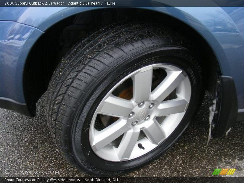 Atlantic Blue Pearl / Taupe 2006 Subaru Outback 2.5i Wagon