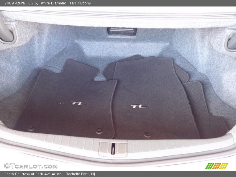 White Diamond Pearl / Ebony 2009 Acura TL 3.5
