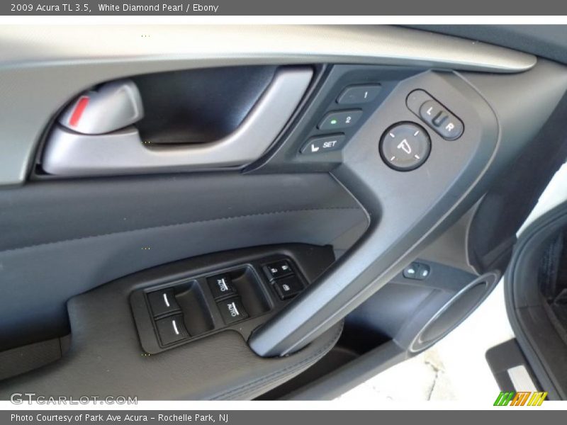 White Diamond Pearl / Ebony 2009 Acura TL 3.5