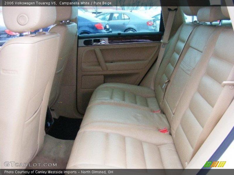 Campanella White / Pure Beige 2006 Volkswagen Touareg V6