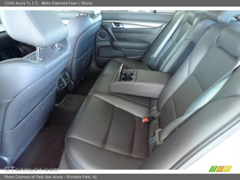 White Diamond Pearl / Ebony 2009 Acura TL 3.5