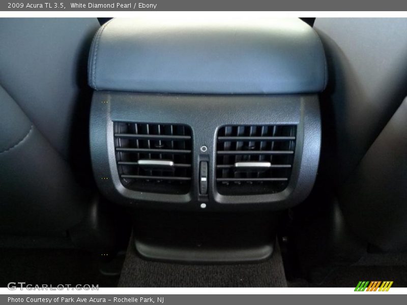 White Diamond Pearl / Ebony 2009 Acura TL 3.5