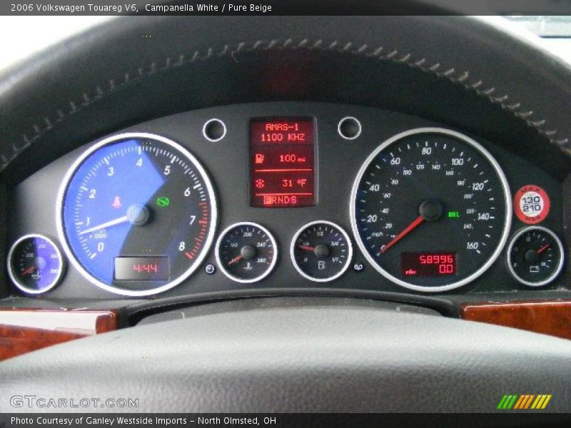 Campanella White / Pure Beige 2006 Volkswagen Touareg V6