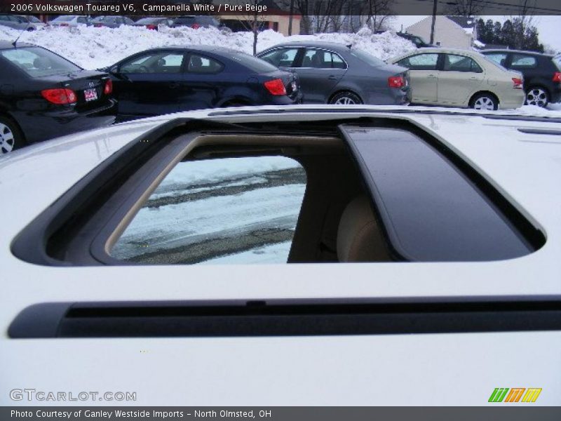 Campanella White / Pure Beige 2006 Volkswagen Touareg V6