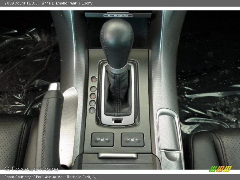 White Diamond Pearl / Ebony 2009 Acura TL 3.5