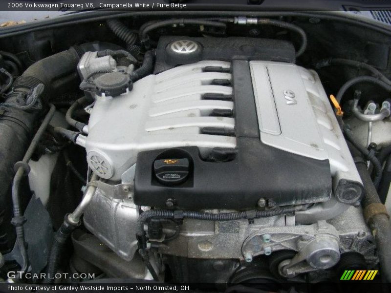 Campanella White / Pure Beige 2006 Volkswagen Touareg V6