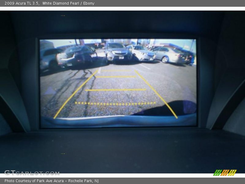 White Diamond Pearl / Ebony 2009 Acura TL 3.5