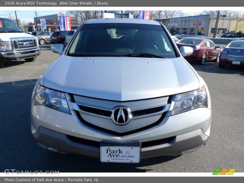 Billet Silver Metallic / Ebony 2008 Acura MDX Technology