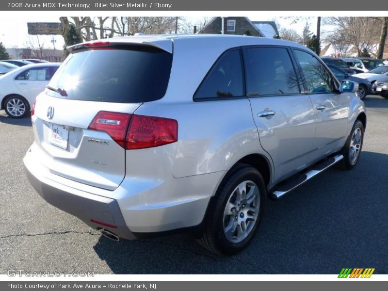 Billet Silver Metallic / Ebony 2008 Acura MDX Technology