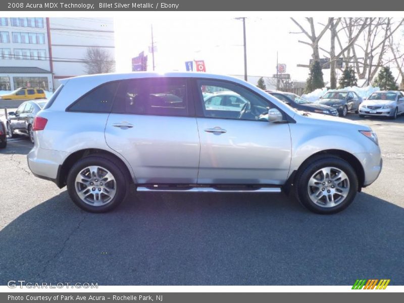 Billet Silver Metallic / Ebony 2008 Acura MDX Technology
