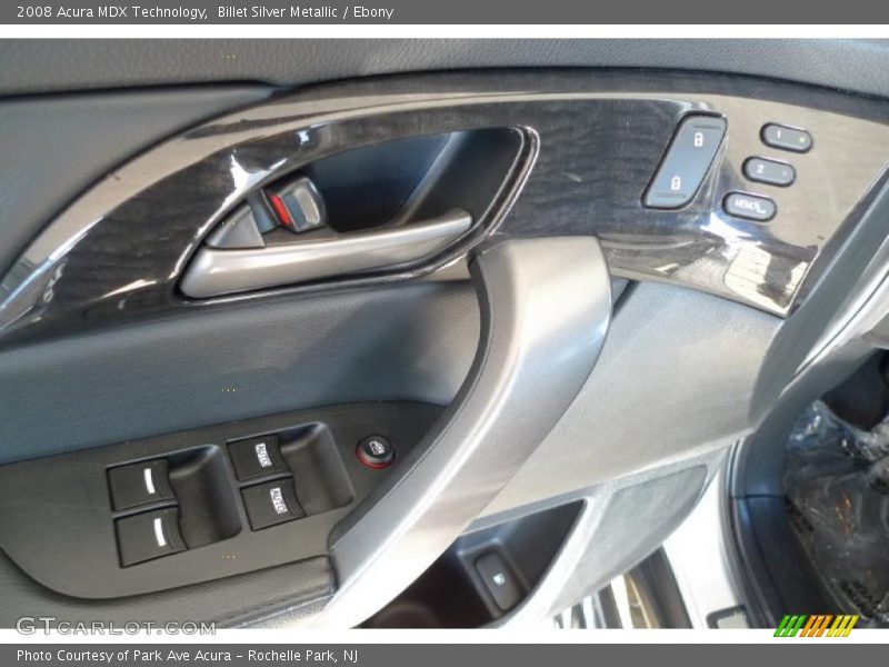 Billet Silver Metallic / Ebony 2008 Acura MDX Technology