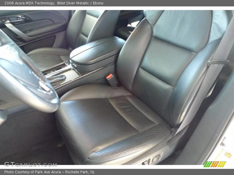Billet Silver Metallic / Ebony 2008 Acura MDX Technology