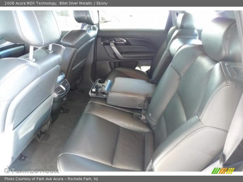 Billet Silver Metallic / Ebony 2008 Acura MDX Technology