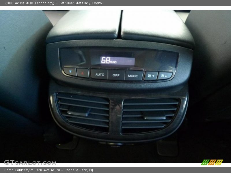 Billet Silver Metallic / Ebony 2008 Acura MDX Technology
