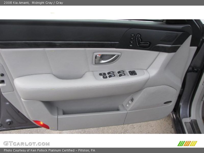 Midnight Gray / Gray 2008 Kia Amanti