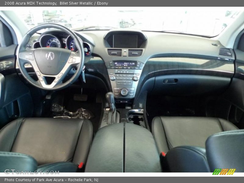 Billet Silver Metallic / Ebony 2008 Acura MDX Technology