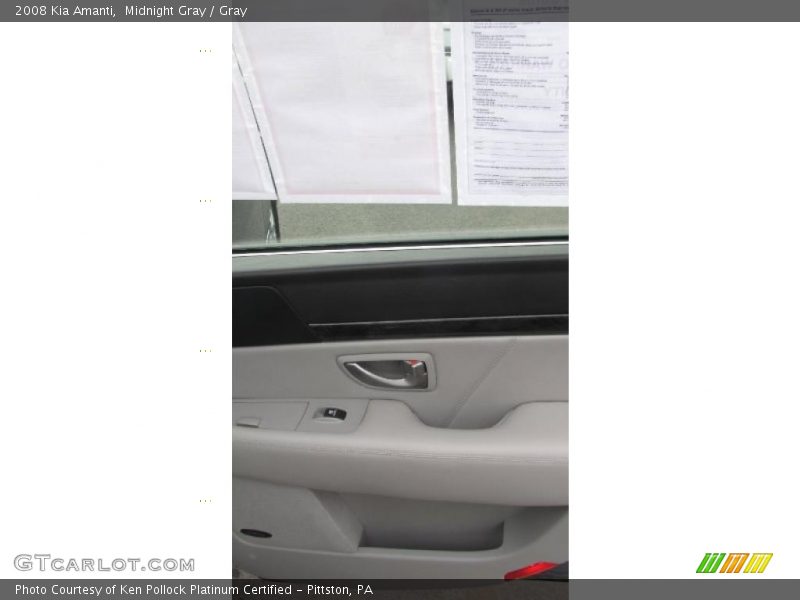 Midnight Gray / Gray 2008 Kia Amanti