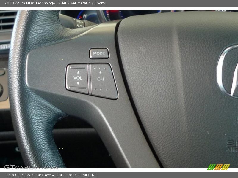 Billet Silver Metallic / Ebony 2008 Acura MDX Technology
