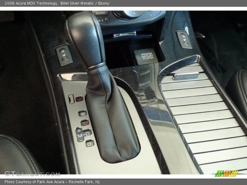 Billet Silver Metallic / Ebony 2008 Acura MDX Technology