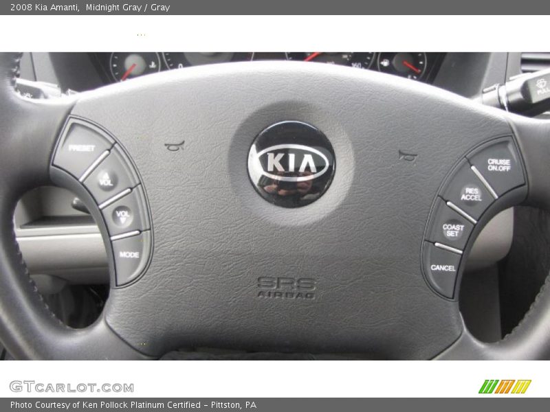 Midnight Gray / Gray 2008 Kia Amanti