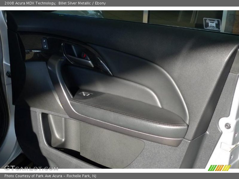 Billet Silver Metallic / Ebony 2008 Acura MDX Technology