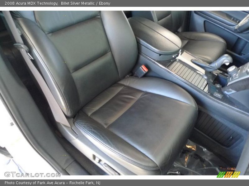 Billet Silver Metallic / Ebony 2008 Acura MDX Technology