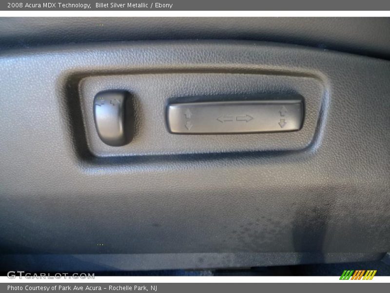 Billet Silver Metallic / Ebony 2008 Acura MDX Technology