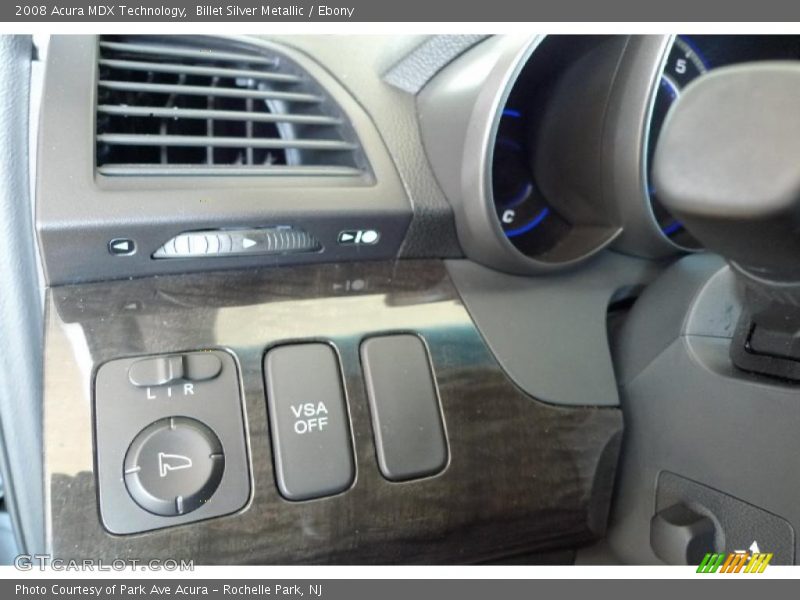 Billet Silver Metallic / Ebony 2008 Acura MDX Technology