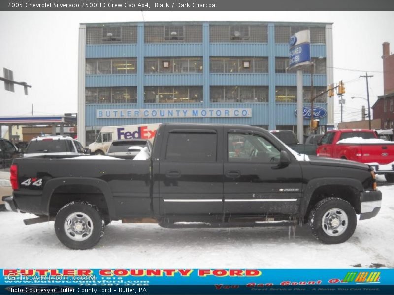 Black / Dark Charcoal 2005 Chevrolet Silverado 2500HD Crew Cab 4x4