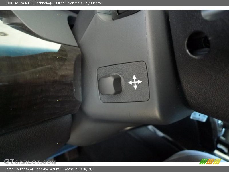Billet Silver Metallic / Ebony 2008 Acura MDX Technology