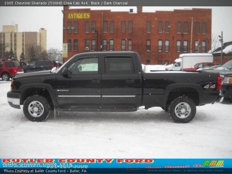 Black / Dark Charcoal 2005 Chevrolet Silverado 2500HD Crew Cab 4x4